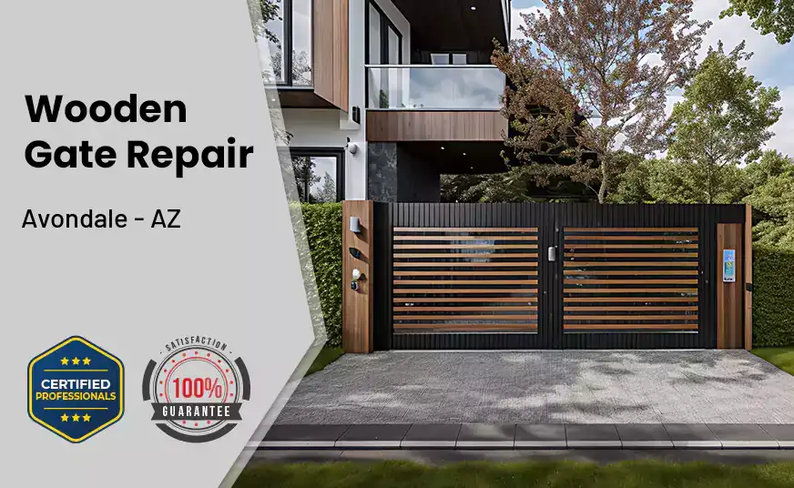 Wooden Gate Repair Avondale - AZ 
