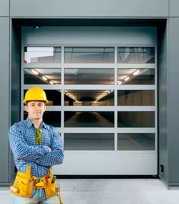 Glass Roll Up Garage Door Avondale