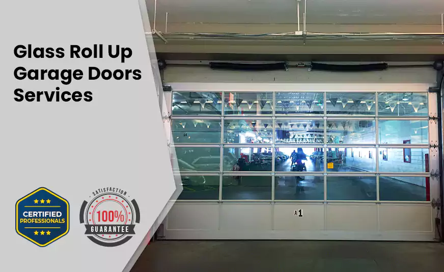 Glass Roll Up Garage Door in Avondale, AZ